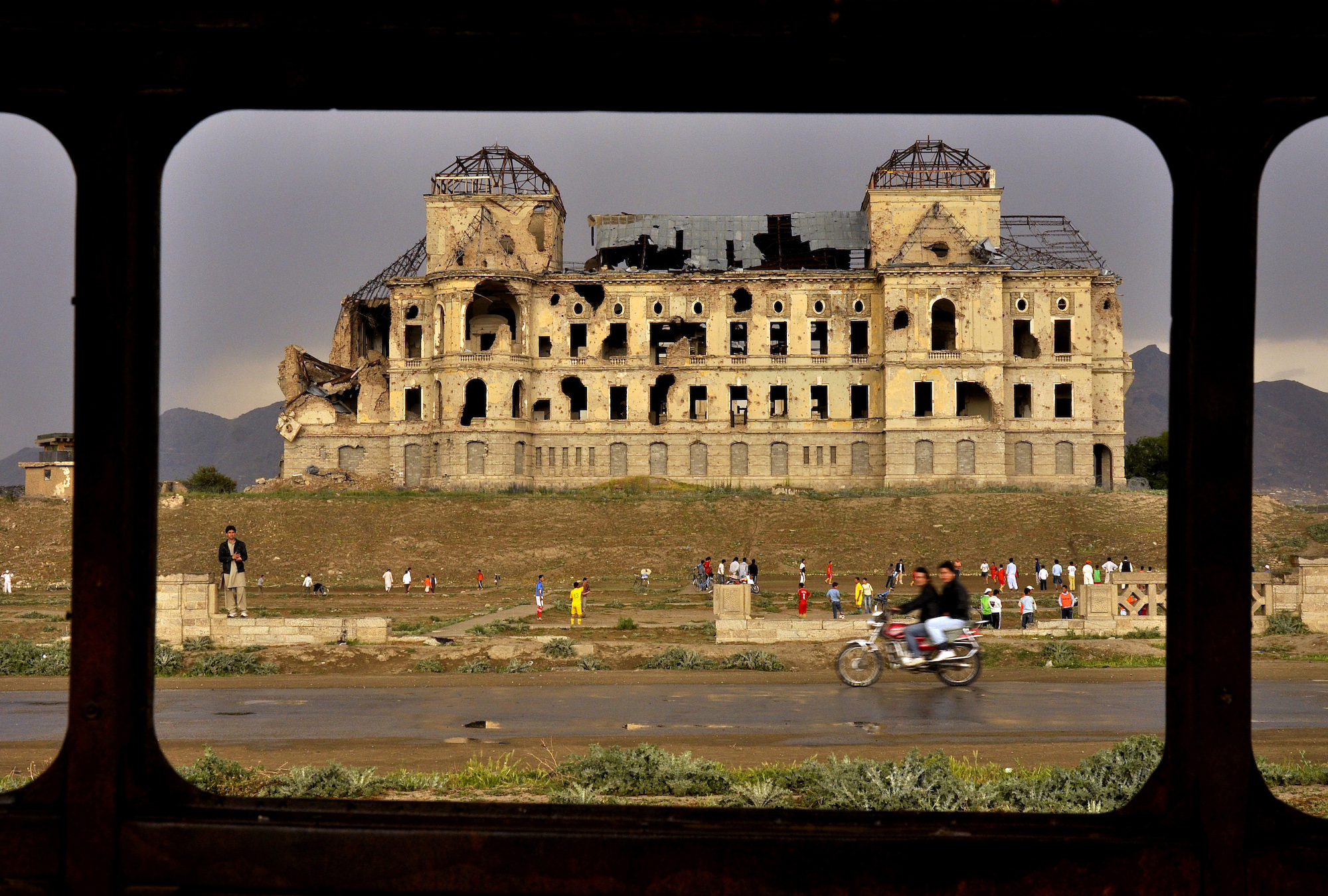 The view of Darul Aman Palace