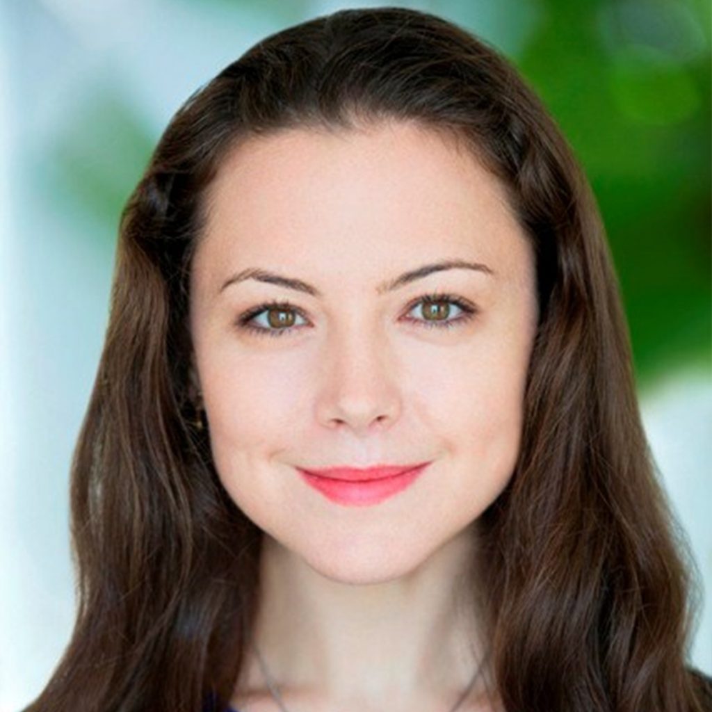 woman smiling